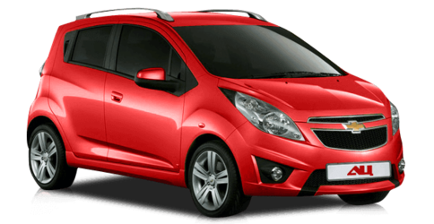 Chevrolet Spark Ярко-красный