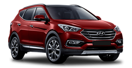 Hyundai Santa Fe III Рестайлинг Red Merlot